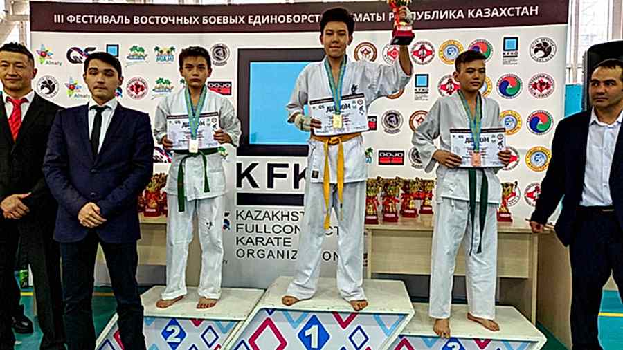 Чемпионат г.Алматы по «Fullcontact karate»