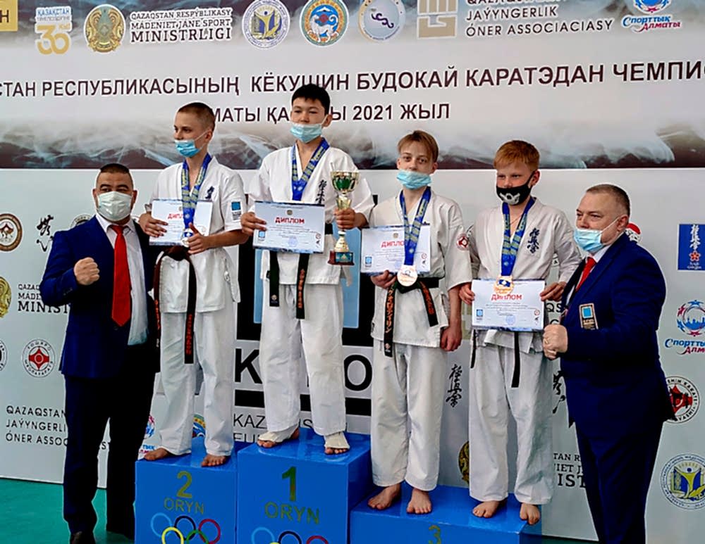 Чемпионат РК по «Fullcontact Karate» 2021 призеры